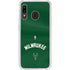 NBA Milwaukee Bucks Jersey Galaxy A20 Clear Case